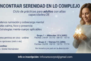 ENCONTRAR SERENIDAD EN LO COMPLEJO